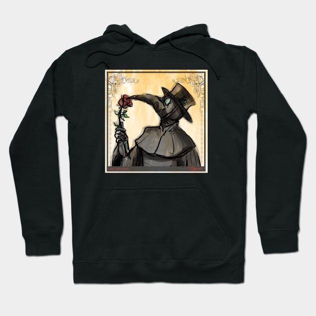 Stop and Smell the Roses Hoodie by i4ni Studio